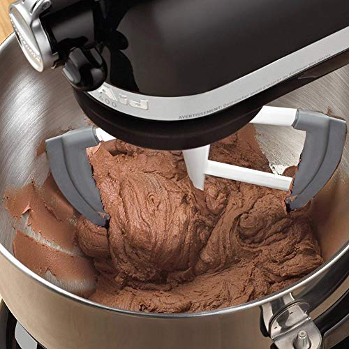 Flex Edge Beater for KitchenAid Bowl-Lift Stand Mixer for 6 Quart Bowls, Flat Beater with Silicone Edges