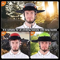Tontron Climbing Helmet Visor,Helmet Brim,Helmet