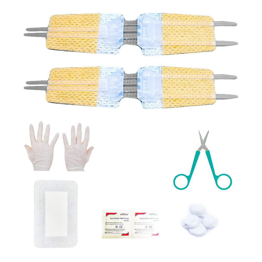 Israeli First Aid Emergency Laceration Closure Kit for Lacerations and Cuts