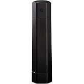 HexClad HexMill Pepper Grinder, Aluminum Matte Black, 10 Grind Settings | Refillable