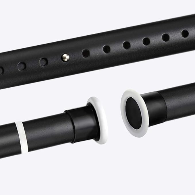 WHITNEY NO Drill Needed 32mm Shower Curtain Tension Rod Extra Long