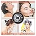 Disposable Shower Caps,MASWATER 100 Pcs Plastic Waterproof Clear Bath Caps Shower Hair Caps for Home Use,Women Spa,Hotel and Hair Salon, Portable Travel Normal Size