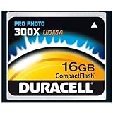 Duracell High Speed 16 GB  300X  USB 2.0 Compact Flash Card Card UDMA DU-CF30-16G-C