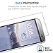 KATIN HTC One M8 Screen Protector - [2-Pack] 9H Hardness Tempered Glass For HTC One M8 Bubble free with Lifetime Replacement Warranty