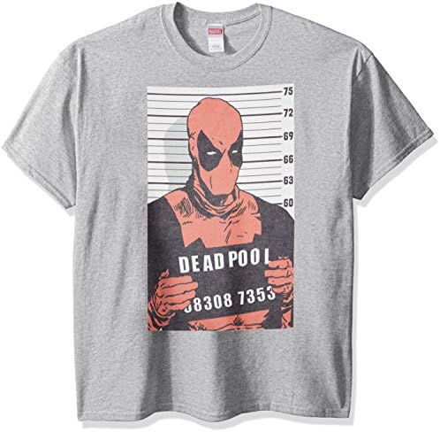 Marvel Men's Deadpool T-Shirt