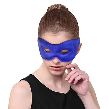 Augenmaske Kühlakku Gel Kühlpads Schlafen mit Hot Cold Therapien wiederverwendbar und schnelle Relif - Ideal für Kopfschmerze