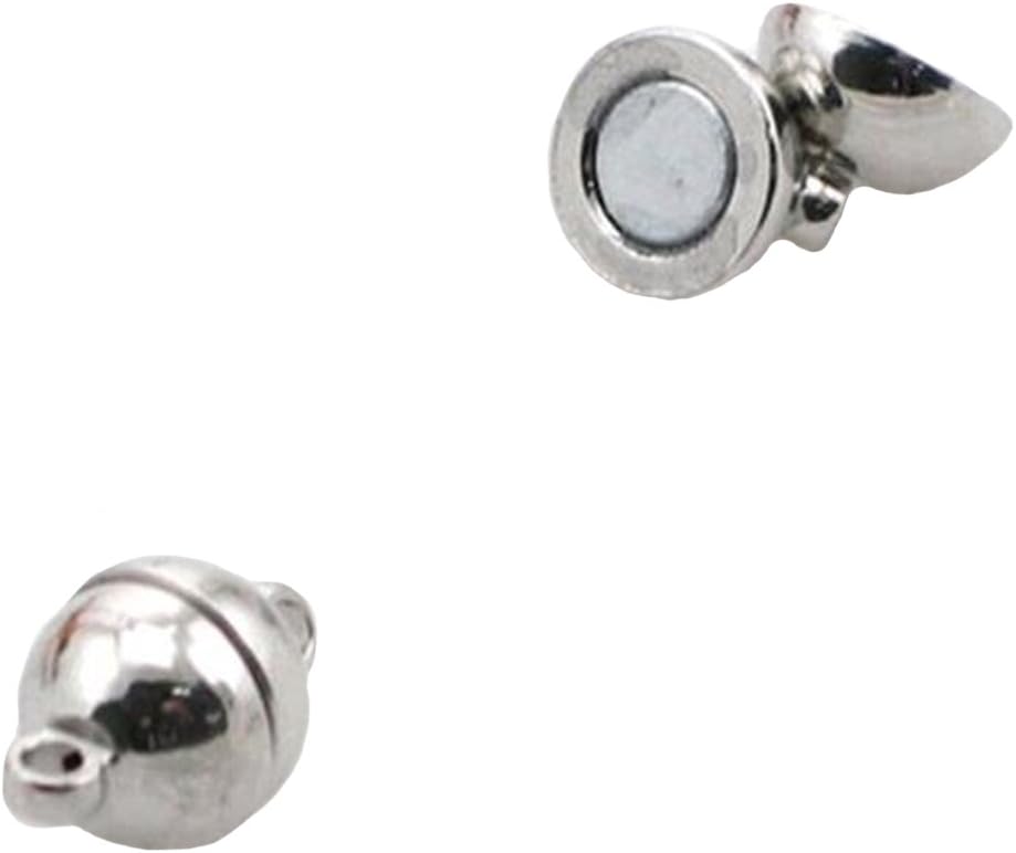 10pcs Round Magnet Buckle Clasp for Jewelry Making