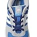 JZY No Tie Shoelaces Flat Athletic Shoe Laces with Elastic Fits All Adult and Kids Shoes (Navy Blue)