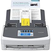 Fujitsu ScanSnap iX1600 ADF Scanner - 600 dpi Optical, White