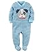 Carter's Baby Boys' Cotton Zip-Up Sleep & Play (6 Months, Blue Dog)
