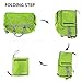 G4Free 60L Large Travel Duffel Bag Lightweight Foldable Sports Duffels Travel Duffels Luggage Handbag for Men Women(Green)