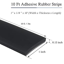 Neoprene Rubber Strips Self Adhesive Solid Rubber