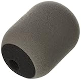 Shure A81WS Gray Large Foam Windscreen for SM81 and SM57, Black