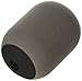 Shure A81WS Gray Large Foam Windscreen for SM81 and SM57, Black primary