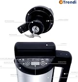 Elex Soup Maker 1000W 1.6L Smooth & Chunky Soup Stainless Steel view 5