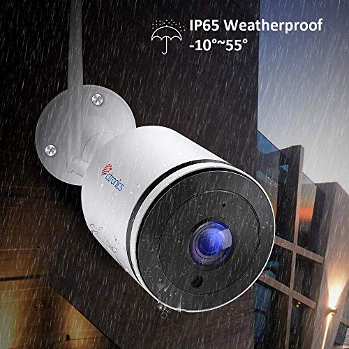 Ctronics WiFi Camera Outdoor, 1080P Wireless Security IP Camera with