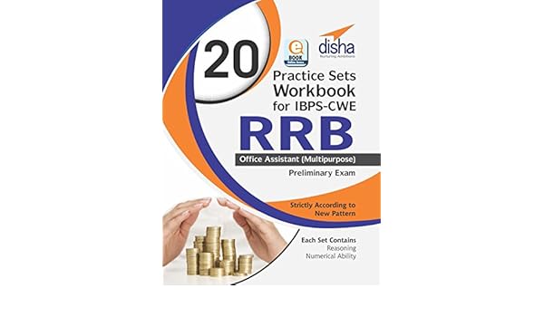 20 Practice Sets Workbook For Ibps Cwe Rrb Office Assistant Multipurpose Preliminary Exam - 