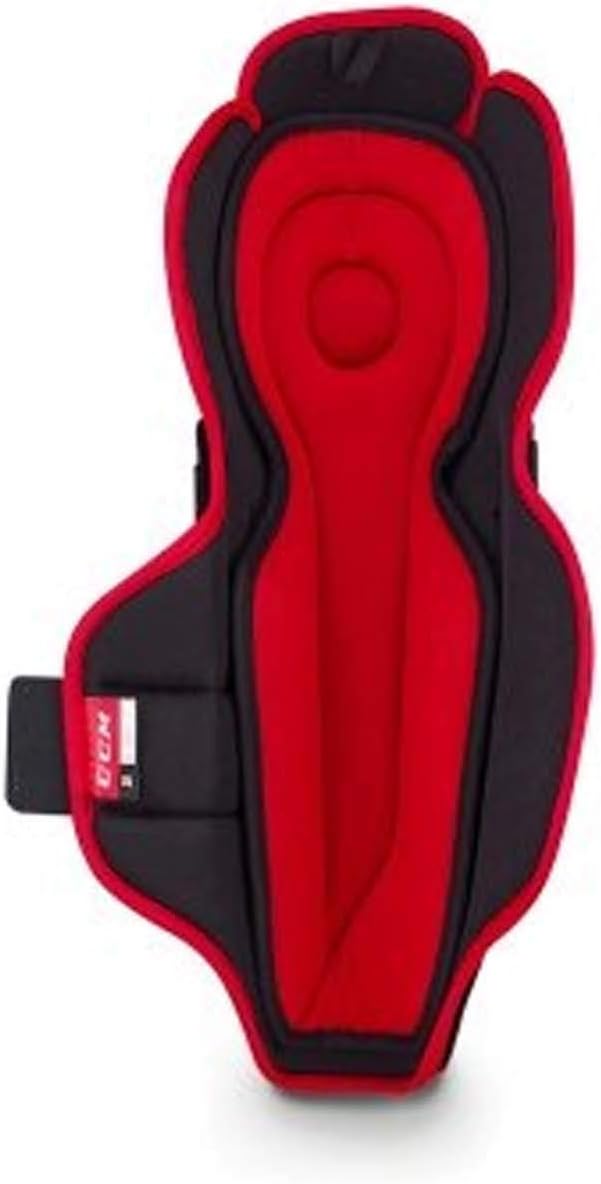 CCM Jetspeed Ft350 Junior Hockey Shin Guards Black/Red 11 : Sports & Outdoors