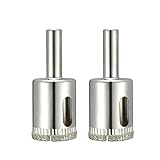 uxcell 2Pcs 23mm Diamond Coated Hole Saw Drill Bits