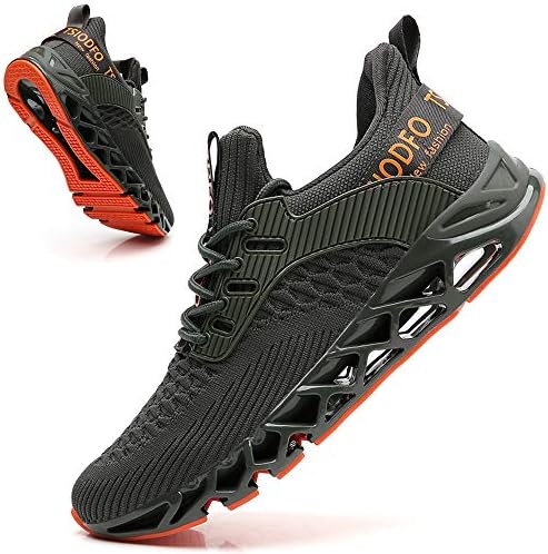 TSIODFO Men Sneakers Fashion Sport Running Athletic Tennis Walking