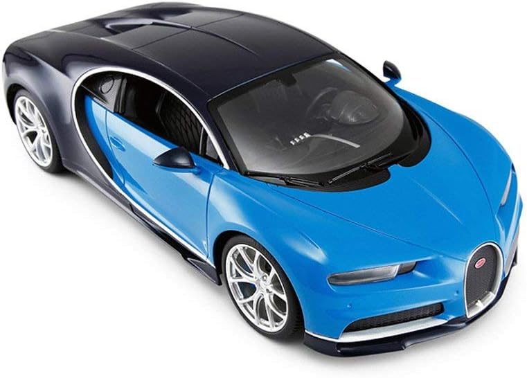 Rastar 01030 "Bugatti Chiron Radio Control Car, 1:14 Scale, Blue,black - Image 4