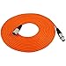 GLS Audio 25ft Mic Cable Cord - XLR Male to XLR Female Cables - 25' Balanced Mike Cord - Orange
