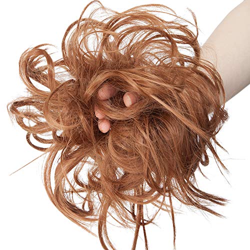 Hairpiece Scrunchie Ponytail Scrunchie Voluminous Synthetic Fiber Adding Ponytail Extension Hair – 30#