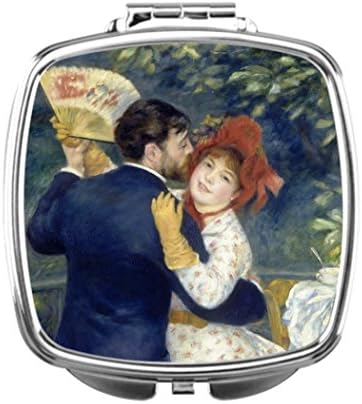 Makeup Vanity With Mirror Renoir Dance in the Country Fine Art Personalized Mirrors