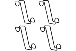 HDYEGIOU 4Pcs 8 Inch Tack Hook,Heavy Duty Over Rail Bridle Hooks Horse Stall Hooks for Horse Tack Room,Stable,Barn,Trailer