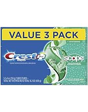 Crest + Scope Complete Whitening Toothpaste, Minty Fresh, 5.4 oz, Pack of 3