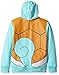 Pokemon Big Boys Squirtle Costume Hoodie, Blue, M-10/12