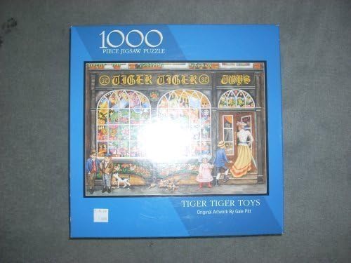 Tiger Tiger Toys, 1000 Piece Jigsaw Puzzle by GalePitt