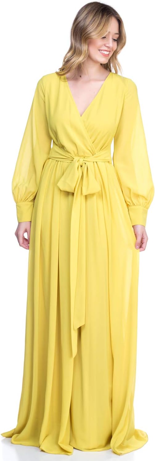 RICARICA Chiffon Maxi Dress