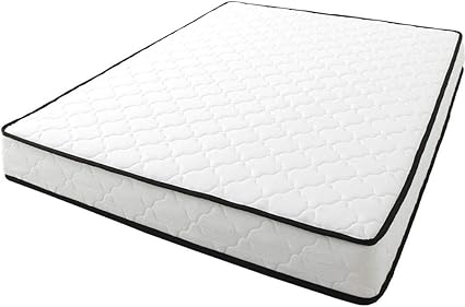 Amazon マットレス ボンネルコイル 快眠 高密度 ニット生地 通気性 1年保証 コンパクト 圧縮 梱包 セミダブルサイズ 折りたたみマットレス オンライン通販