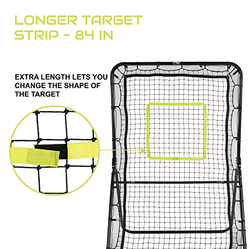 Victorem Lacrosse Rebounder for Backyard 6x3.5 Ft. Lacrosse Bounce