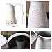 Watering Honey Elegant French Style Country Primitive Pitcher Flower Vase Watering Can Planters for Wedding Home Bar Decoration~Beige
