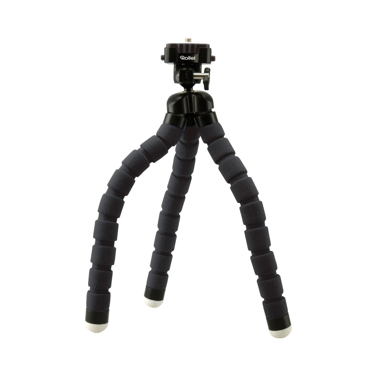 Rollei Monkey Pod - Flexible Mini Tripod for DSLM, compact cameras, camcorder, actioncams & 360 degree cams - Black