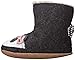 Robeez Panda Crib Shoe (Infant), Black/White, 6-12 Months M US Infant