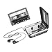 2019 Inatuur 2000 Cassette Tape to MP3 Converter Retro Walkman Audio Tape Capture to MP3 for Mac PC Laptop, Sliver