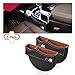 S-WEKA M Line Seat Gap Filler,Car Seat Storage Box for BMW 2Pack (Black)…