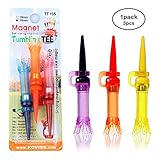 koviss Original Flexible Magnet Tumbling GOLF TEES 78mm 3pcs set TT155