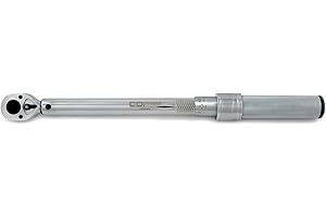 CDI TORQUE PRODUCTS CDI 3/8 Inch Drive Adjustable Click Torque Wrench, Range 10-100 Ft Lbs / 16.9-132.2 Nm (1002MFRMH)