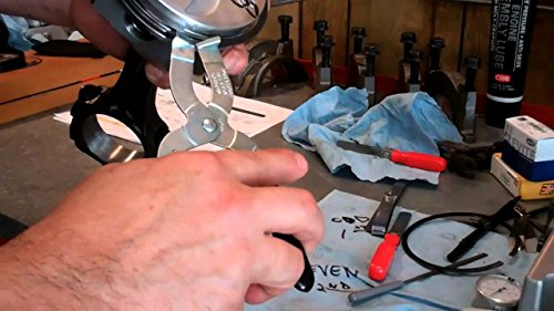 Piston Ring Spreader Plier - Installer and Expander Caliper Ratchet Pliers Tool - Adjustable Installer Pliers - Universal Remover Installation Piston Ring Caliper - - Thumbnail 7