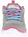 Skechers Kids 81885L Skech Appeal Sneaker,Gray/Pink/Purple,10.5 M US Little Kid