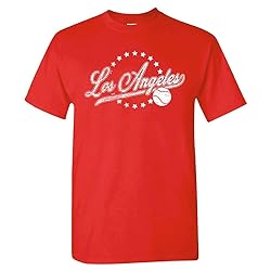 Los Angeles Baseball Vintage Men's Fan T-Shirt
