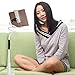 SHONCO Gooseneck Tablet Holder, Tablet Mount Holder Stand Lazy Bracket 360 Degree Rotating Flexible Long Arms Lazy Hands Free Clip-on Mount for iPad Tablet and Phone Beside Bed Desktop Chair Kitchen