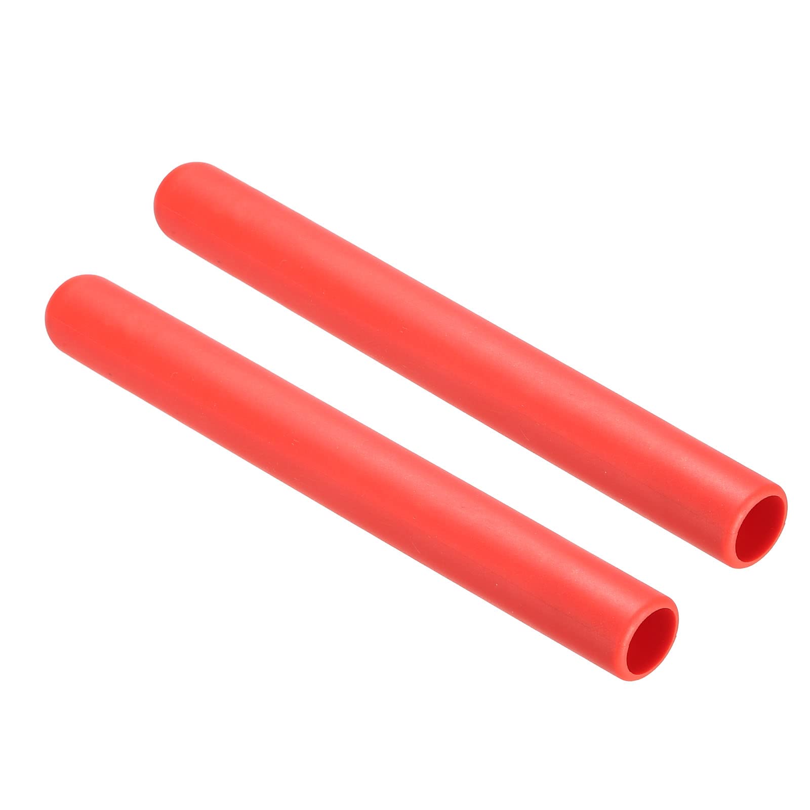 PATIKIL Drumstick Grips Anti Slip Handles Wrap for Drumming Musical Instrument Percussion Red 2pcs