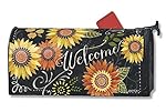 MailWraps Sunflower Chalkboard Mailbox Cover 02771