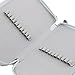 LORJE Multilayer Colored Pencil Case, Large, 52 Slots Gray Pen Bag