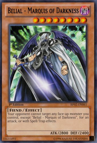 Yu-Gi-Oh! - Belial - Marquis of Darkness (BP02-EN061) - Battle Pack 2: War of the Giants - 1st Edition - Rare